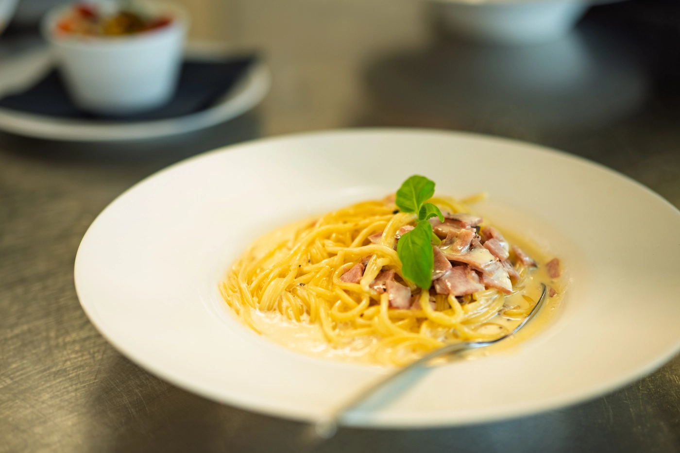 Spaghetti Carbonara – Guanciale, Pecorino, Pfeffer