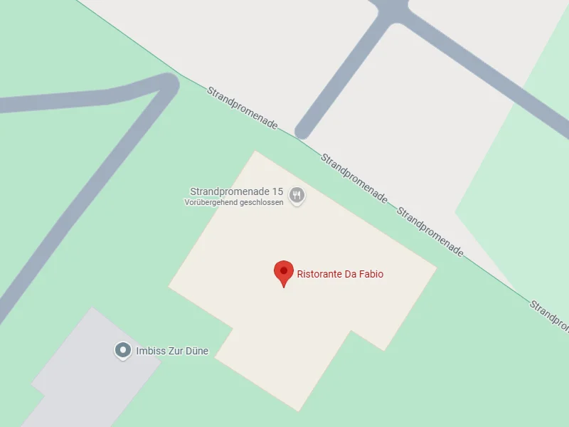 Standortkarte Ristorante Da Fabio in Boltenhagen