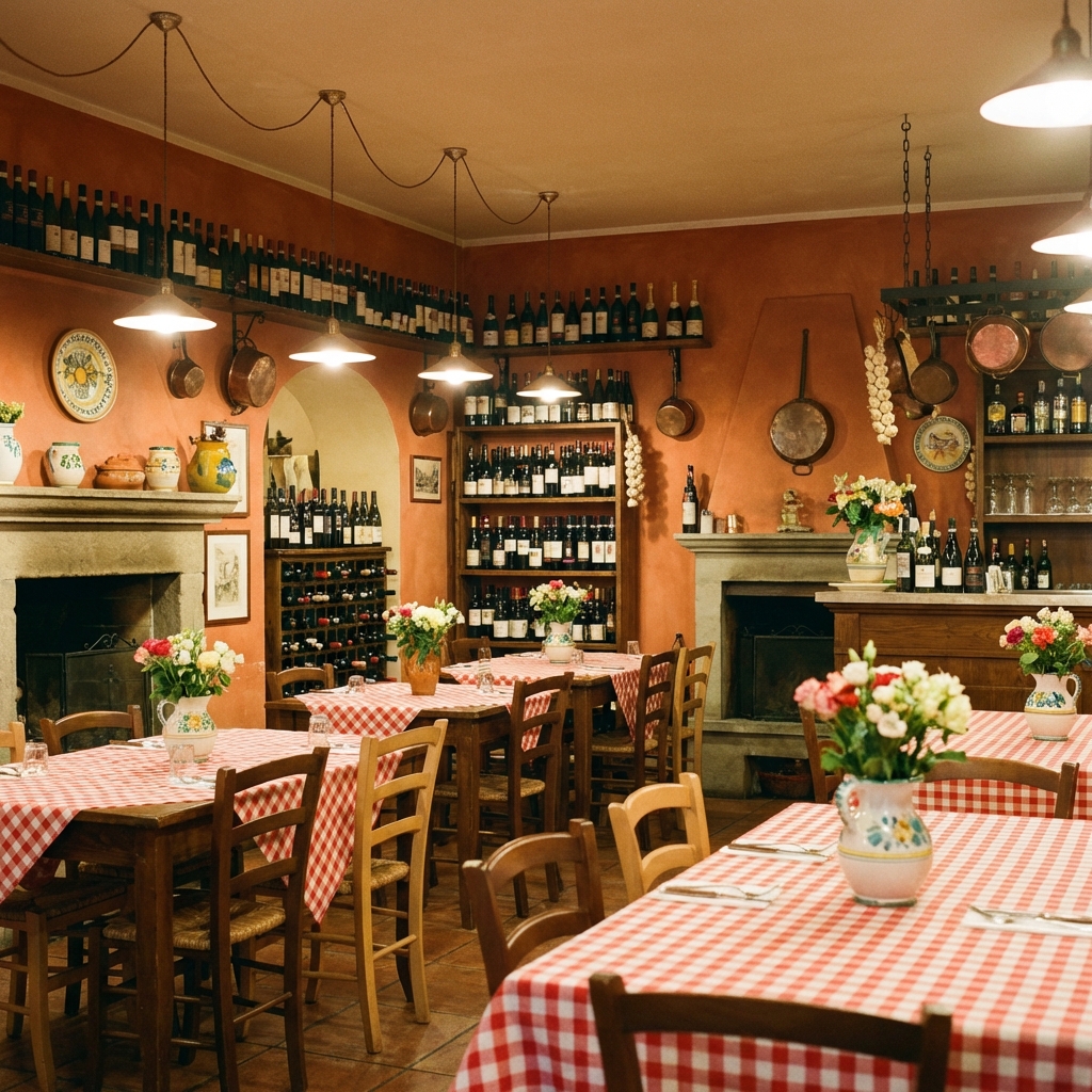 Gemütliches Restaurant Ambiente